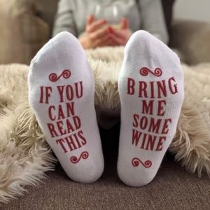 NEW Indulgence Socks for Wine Lovers